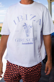 T-Shirt "IBIZA" Girls Club White