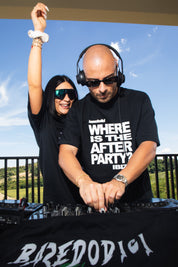 T-Shirt "IBIZA" Afterparty Black
