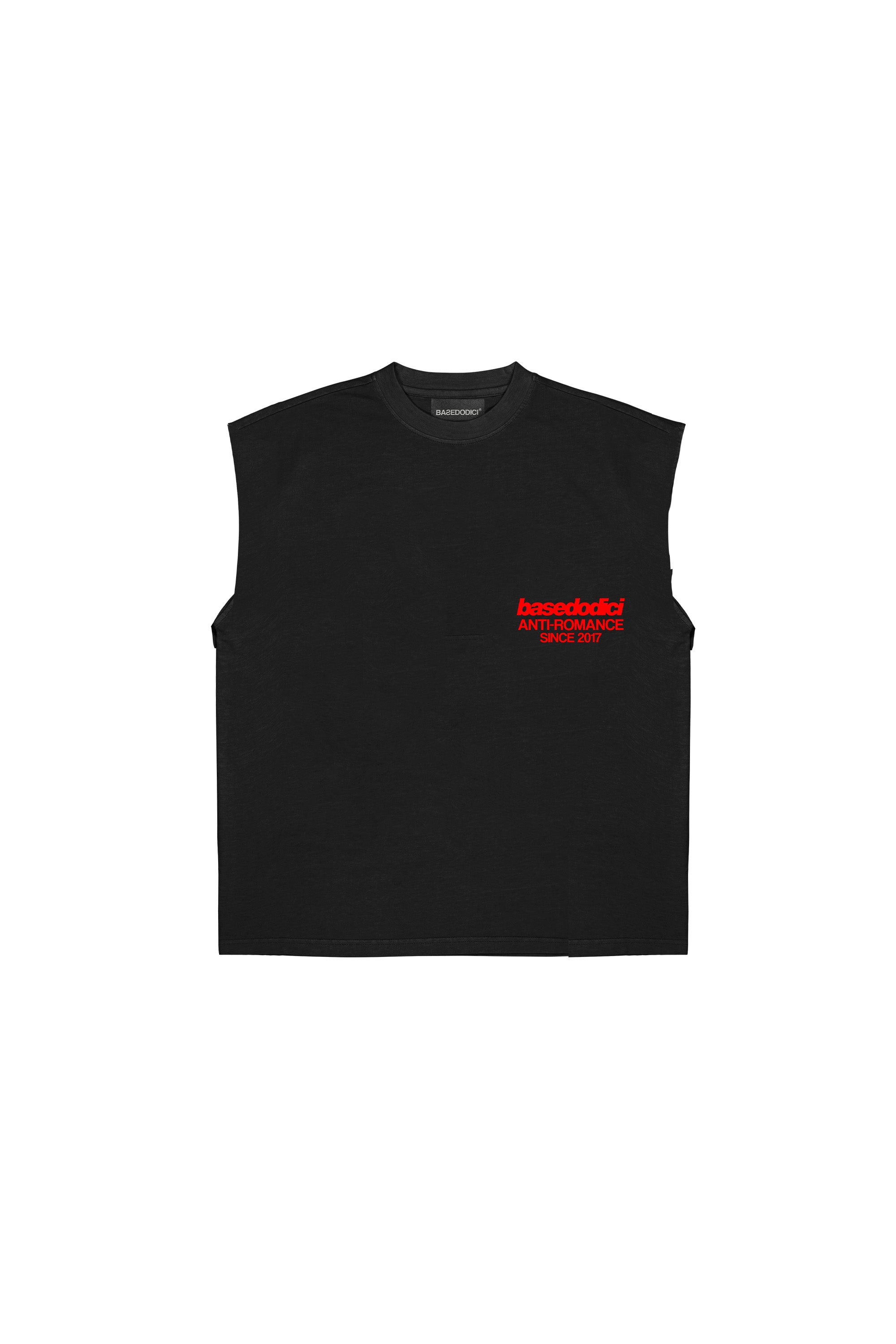 Tank “KILLED ROMANCE” Black/Red