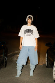 “LIVE FAST” T-Shirt GTA White