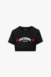 Baby Tee "DIVA" Invidiose Black