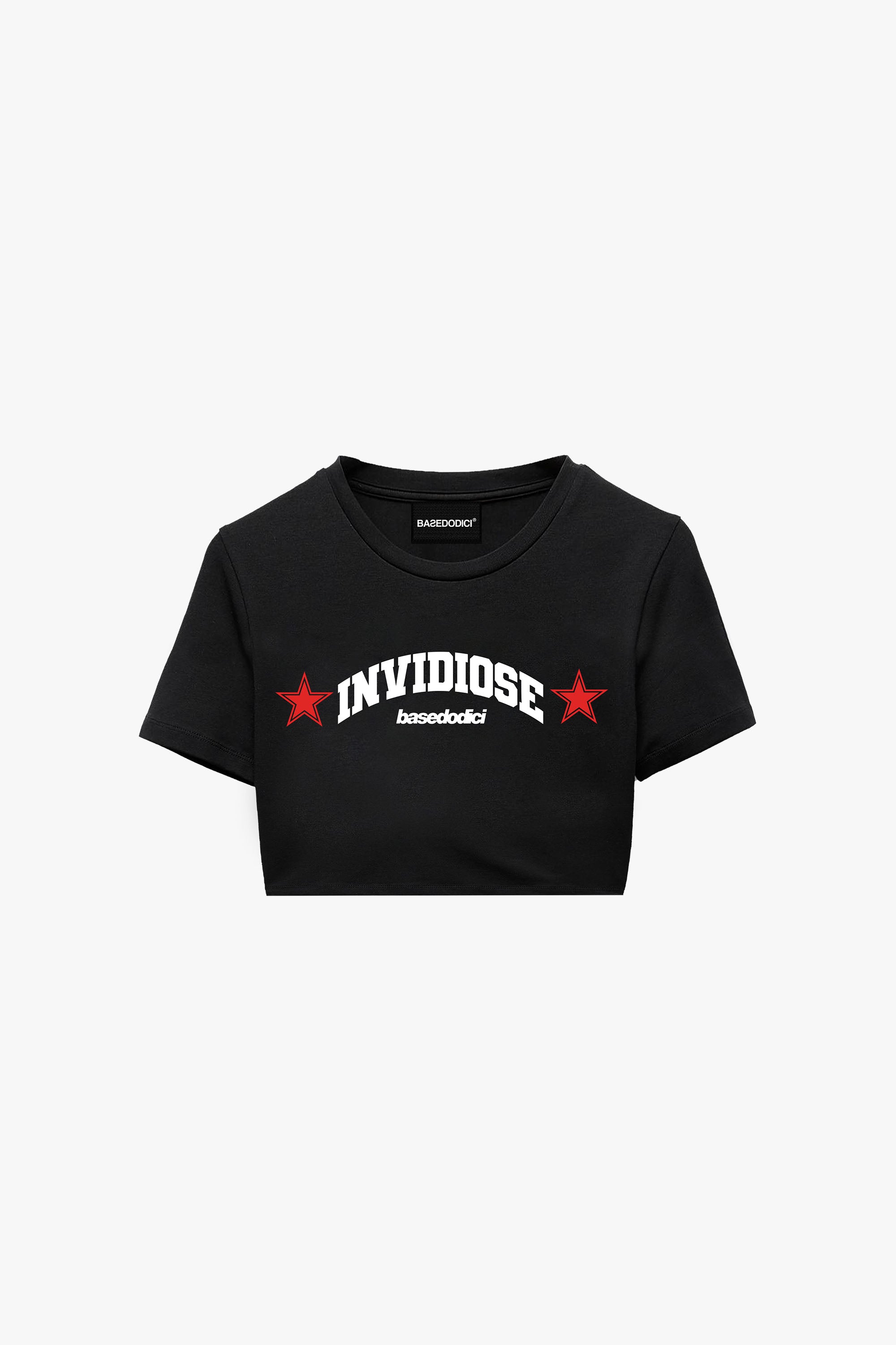 Baby Tee "DIVA" Invidiose Black