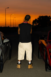 Tank “LIVE FAST” Italian Robbery Black