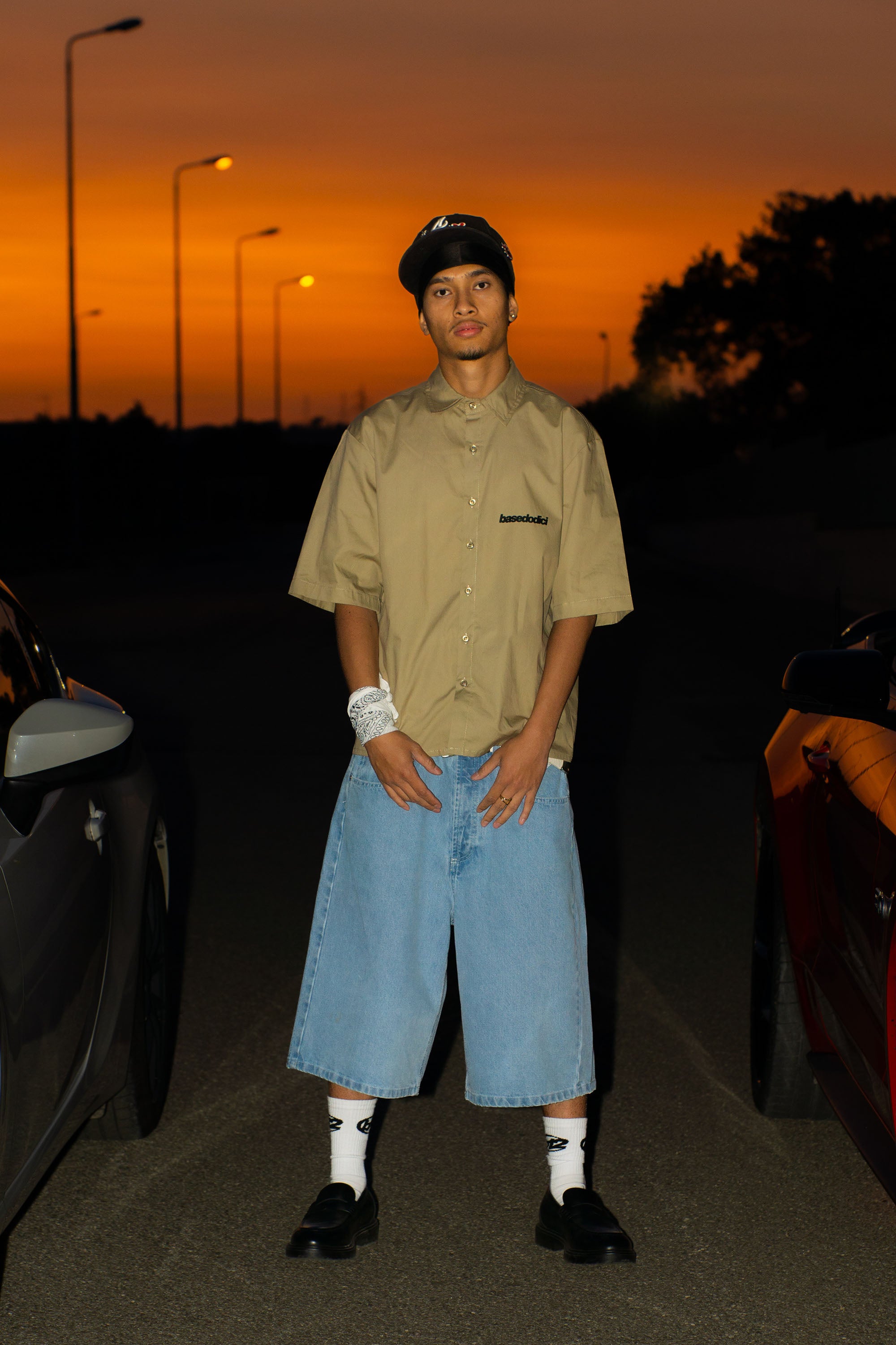 “LIVE FAST” Camel Logo Shirt
