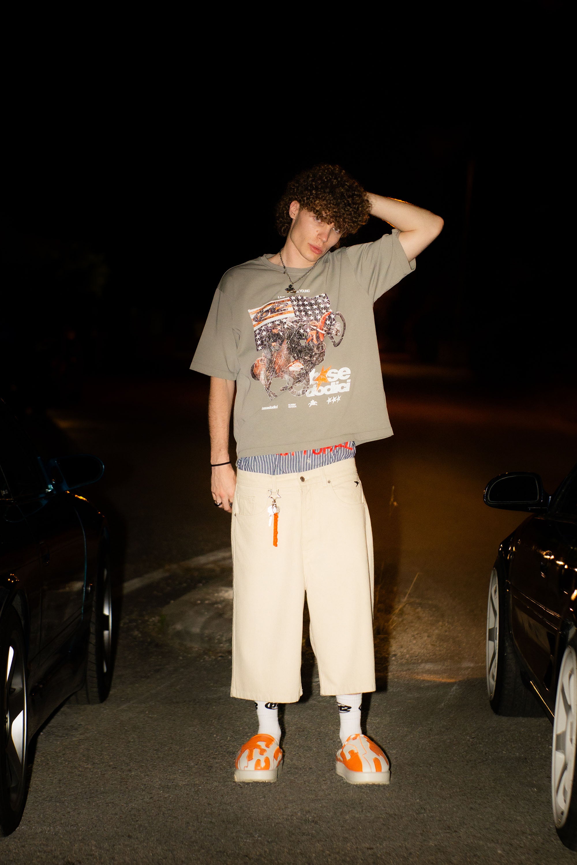 Jorts “LIVE FAST” B12 Cream 