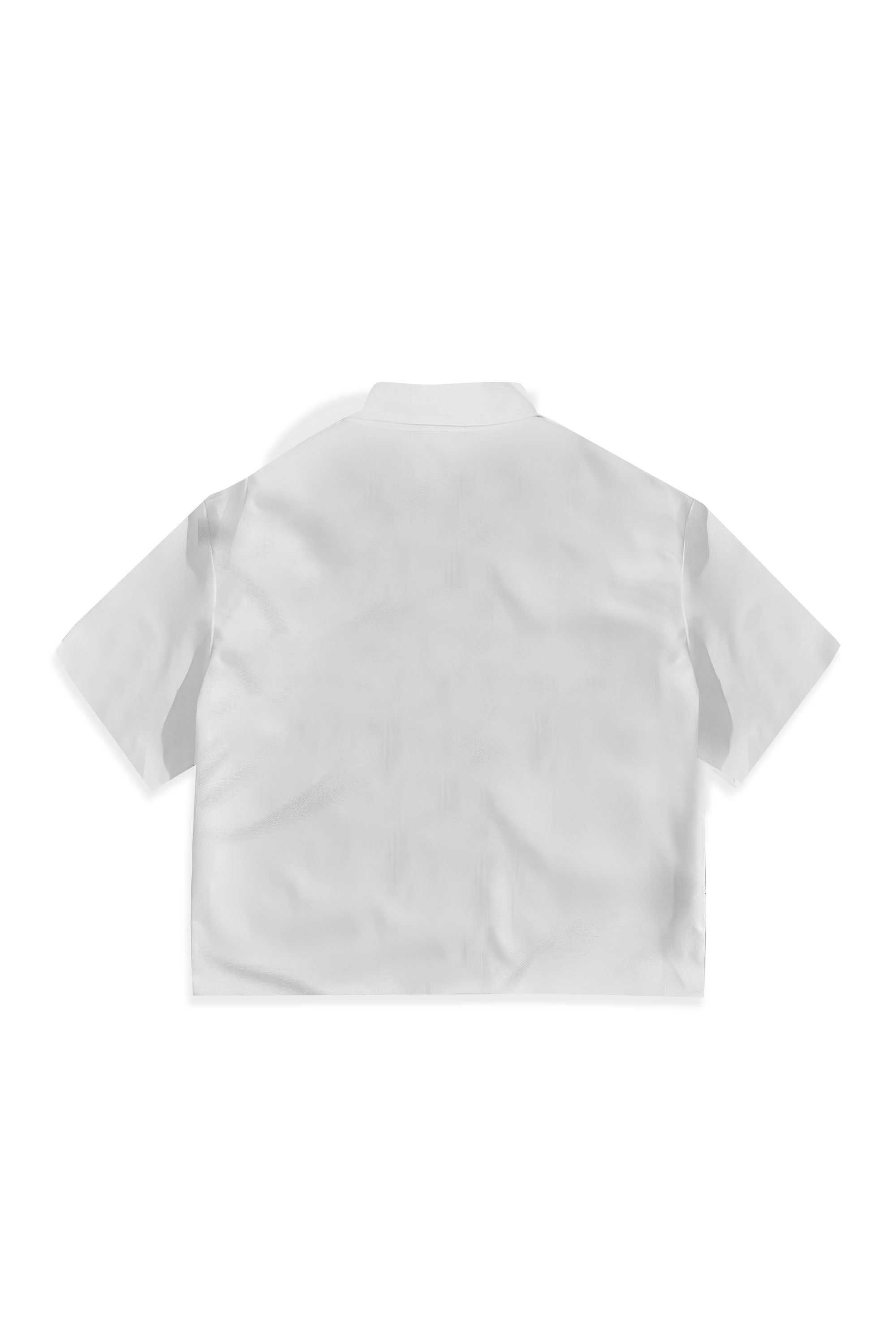 “LIVE FAST” Logo White Shirt