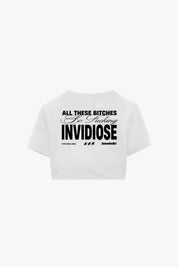 Baby Tee "DIVA" Invidiose SoF*cking White