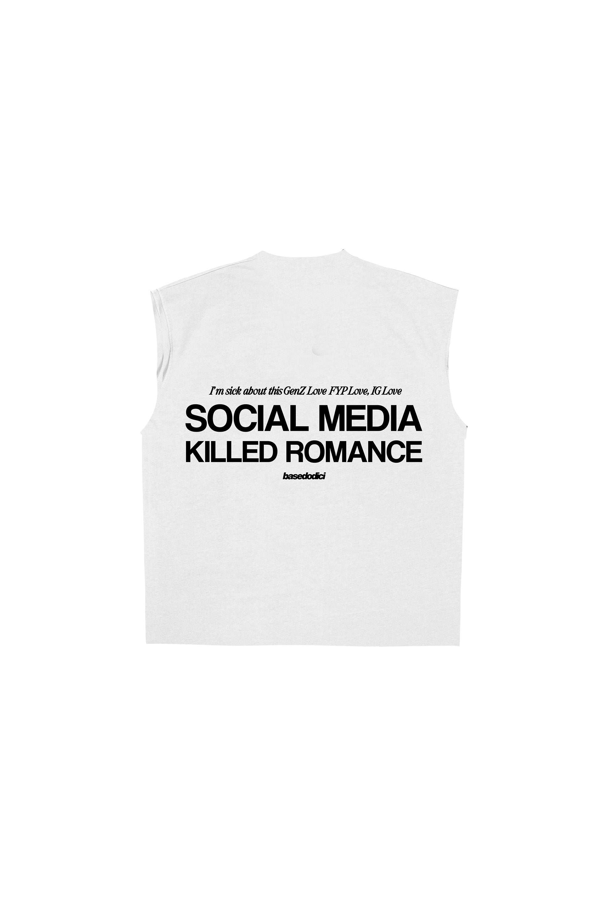 Tank “KILLED ROMANCE” White