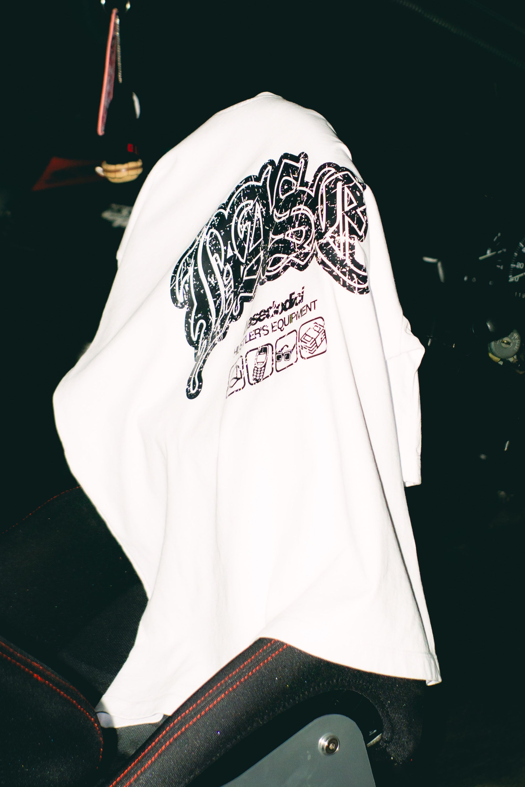 “LIVE FAST” T-Shirt GTA White