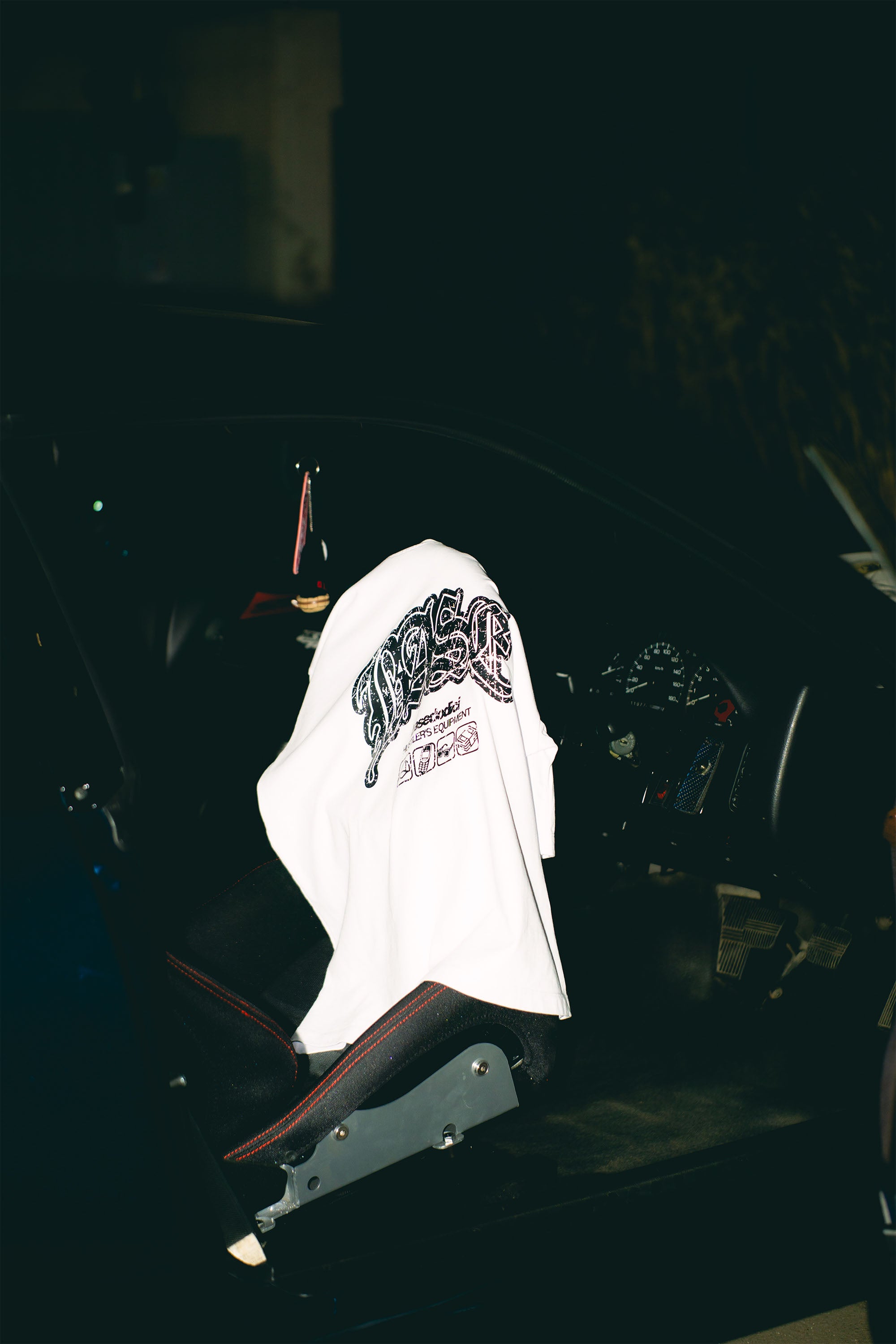 “LIVE FAST” T-Shirt GTA White