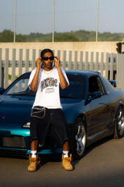 Jorts “LIVE FAST” B12 Denim Raw 