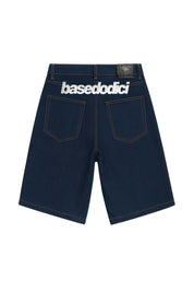 Jorts “CRUEL SEASON” Back Logo Denim Raw