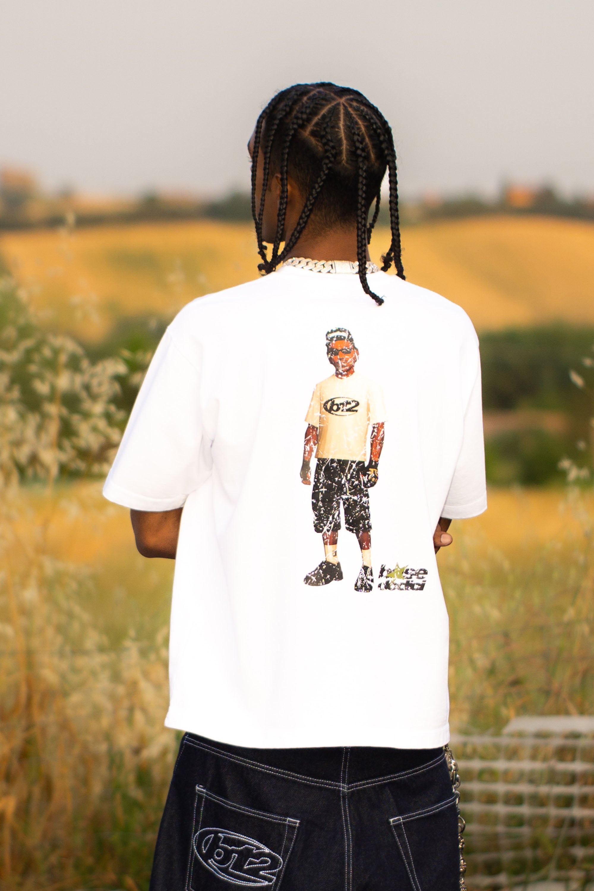“LIVE FAST” T-Shirt GTA White