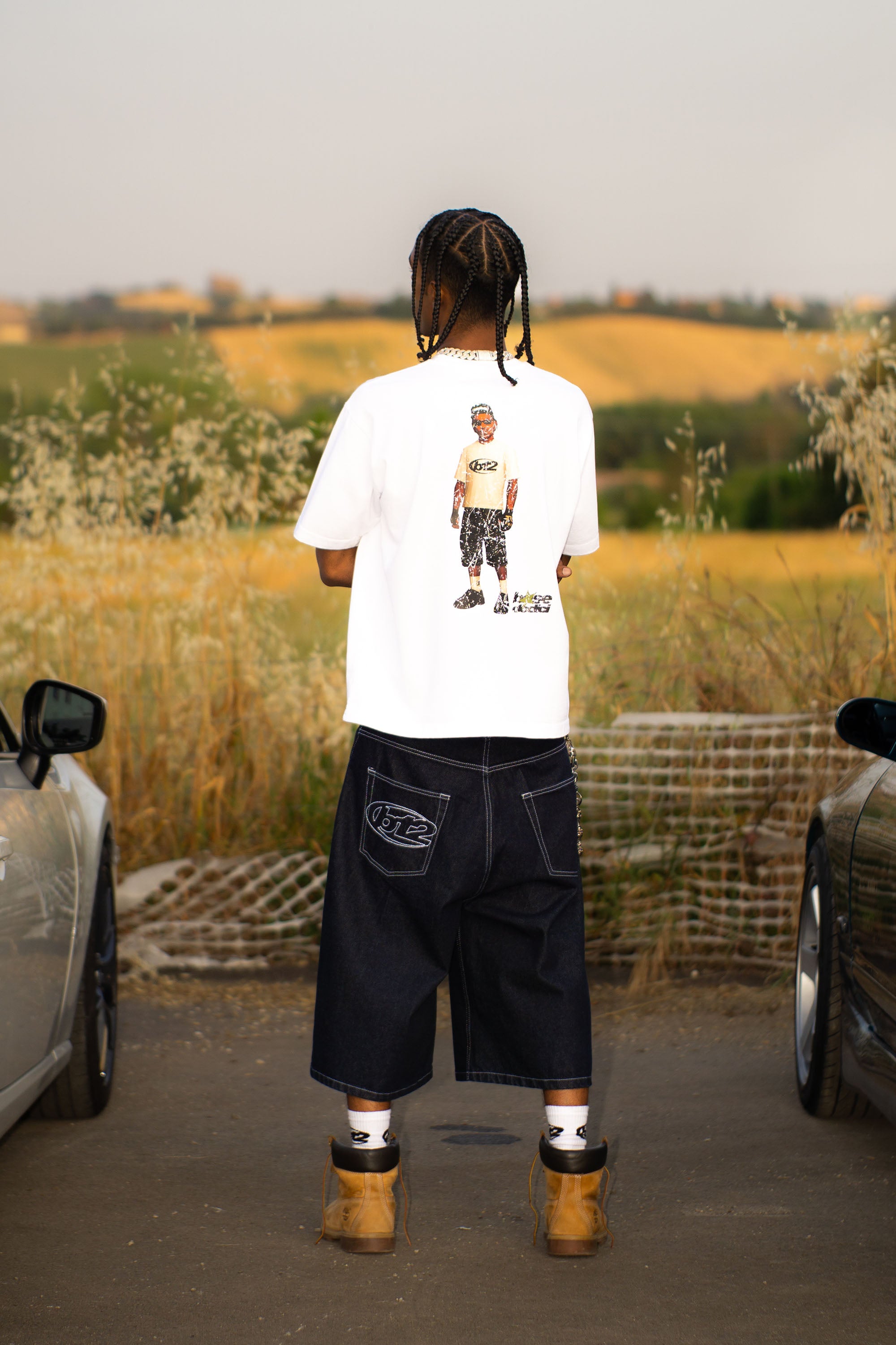 “LIVE FAST” T-Shirt GTA White