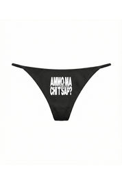 Thong "AMMO" CHI'T'SAP Black/BasicScript