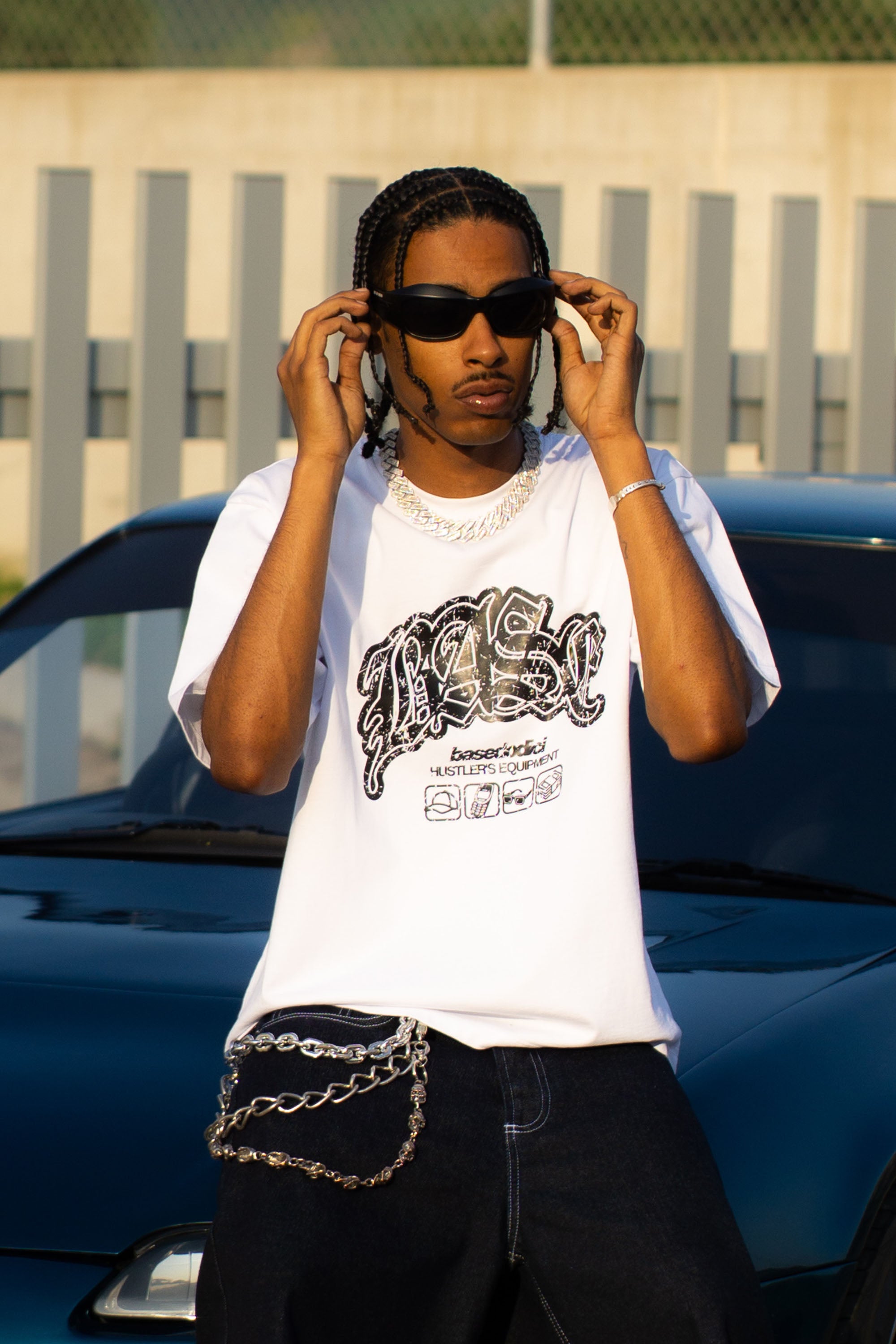“LIVE FAST” T-Shirt GTA White