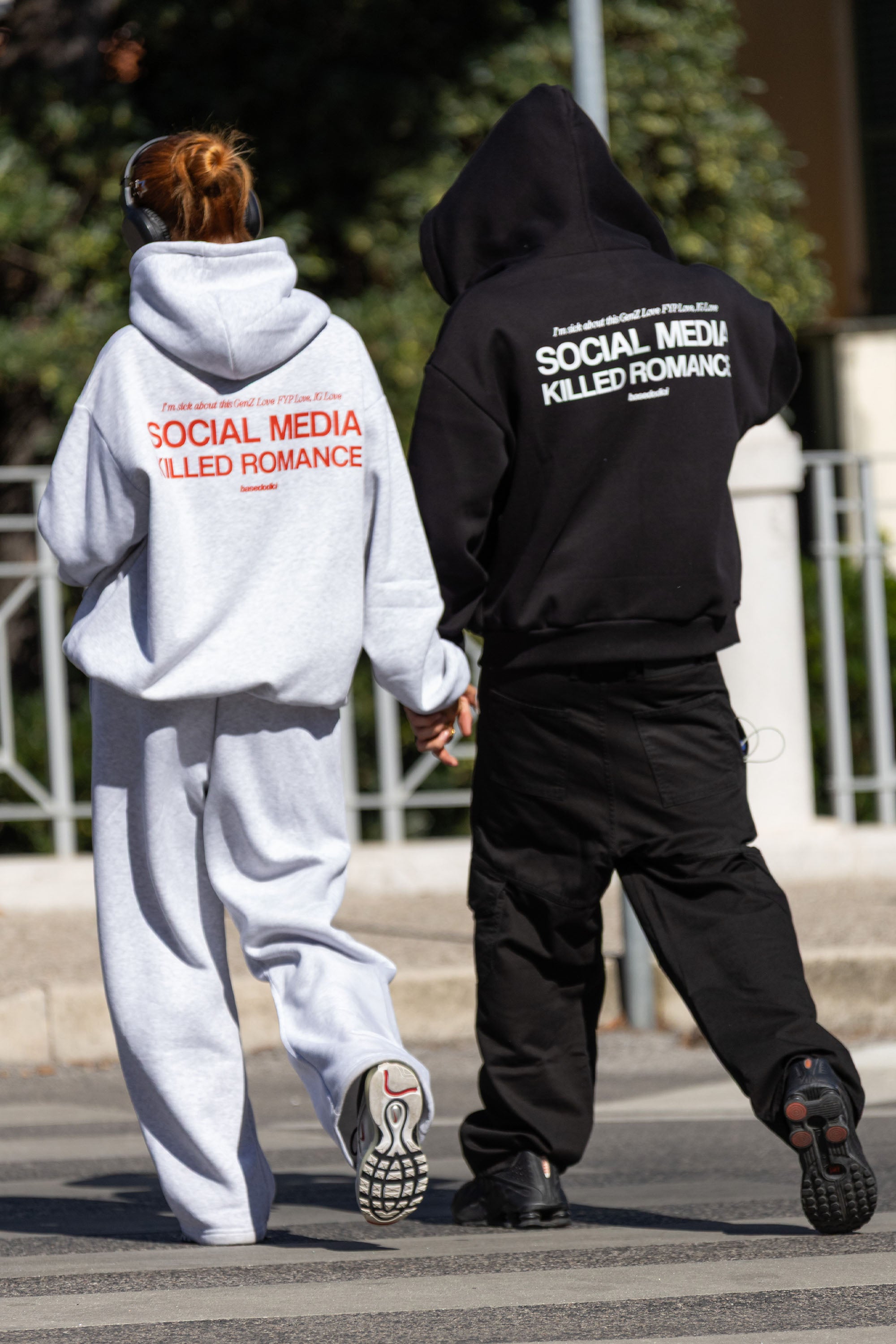 Look “KILLED ROMANCE” Zip Hoodie & Cargo