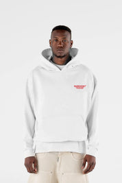 Hoodie “AMMO” CHI'T'SAP White/Red