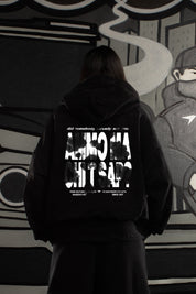 Hoodie “AMMO” CHI'T'SAP Black/Cow Grey
