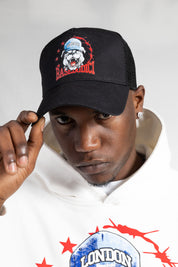 Cap "RUDEBOY LDN" Bull Black