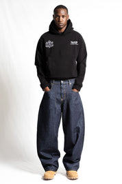 "RUDEBOY LDN" Hoodie NotBought Black