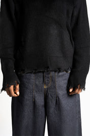 Look "RUDEBOY LDN" Knit Shoulder Logo