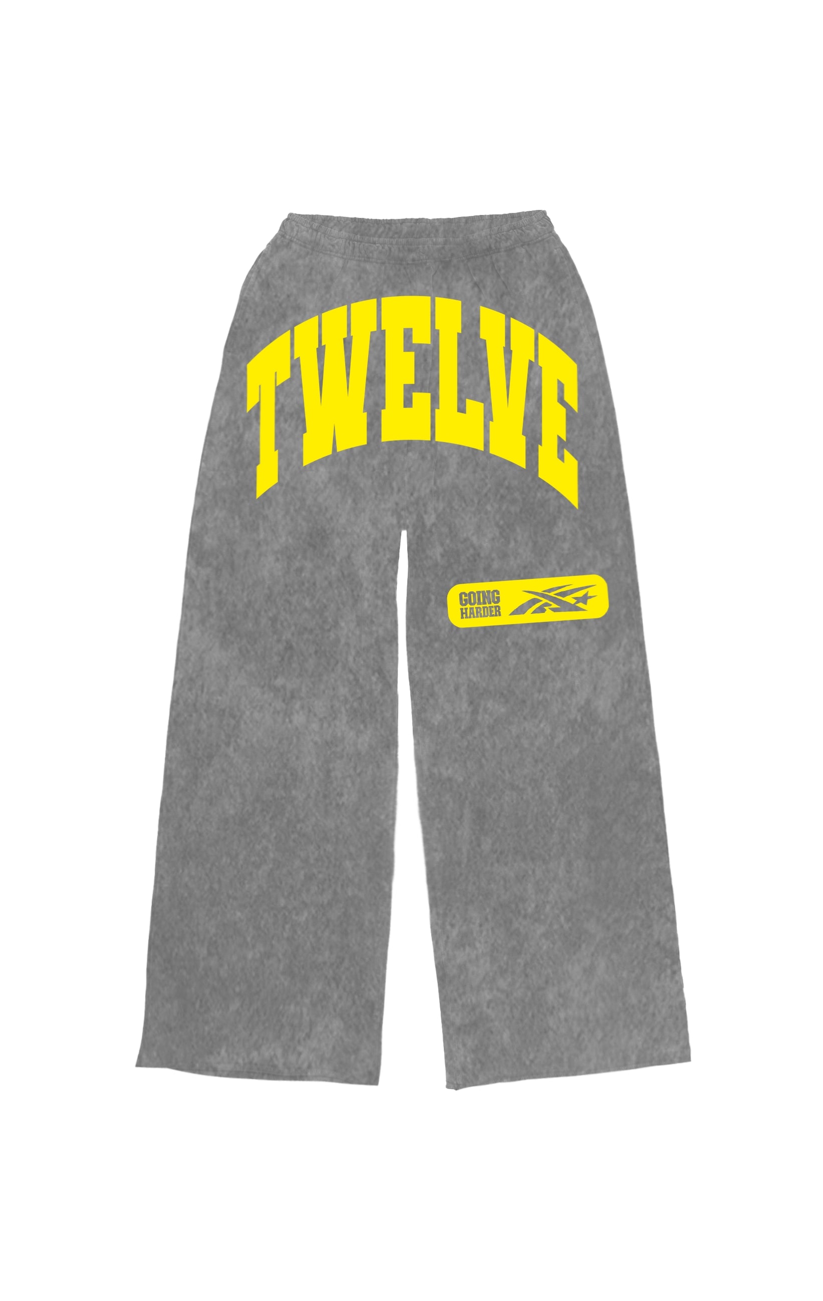 Fleece Pants “THECRUISE” Twelve Marbled Grey