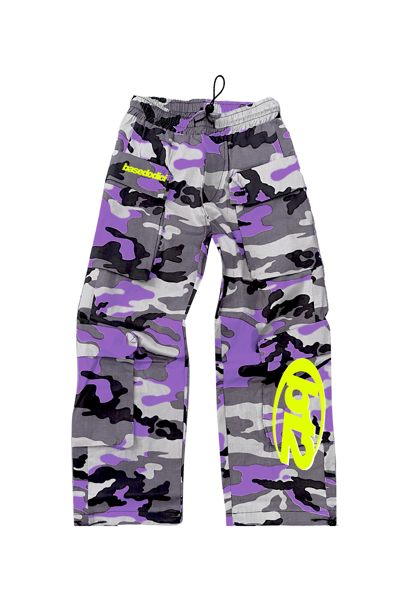 Cargo Pants “THECRUISE” Camo/Purple