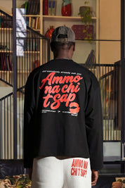 Longsleeve "AMMO" CHI'T'SAP Black/Gloss