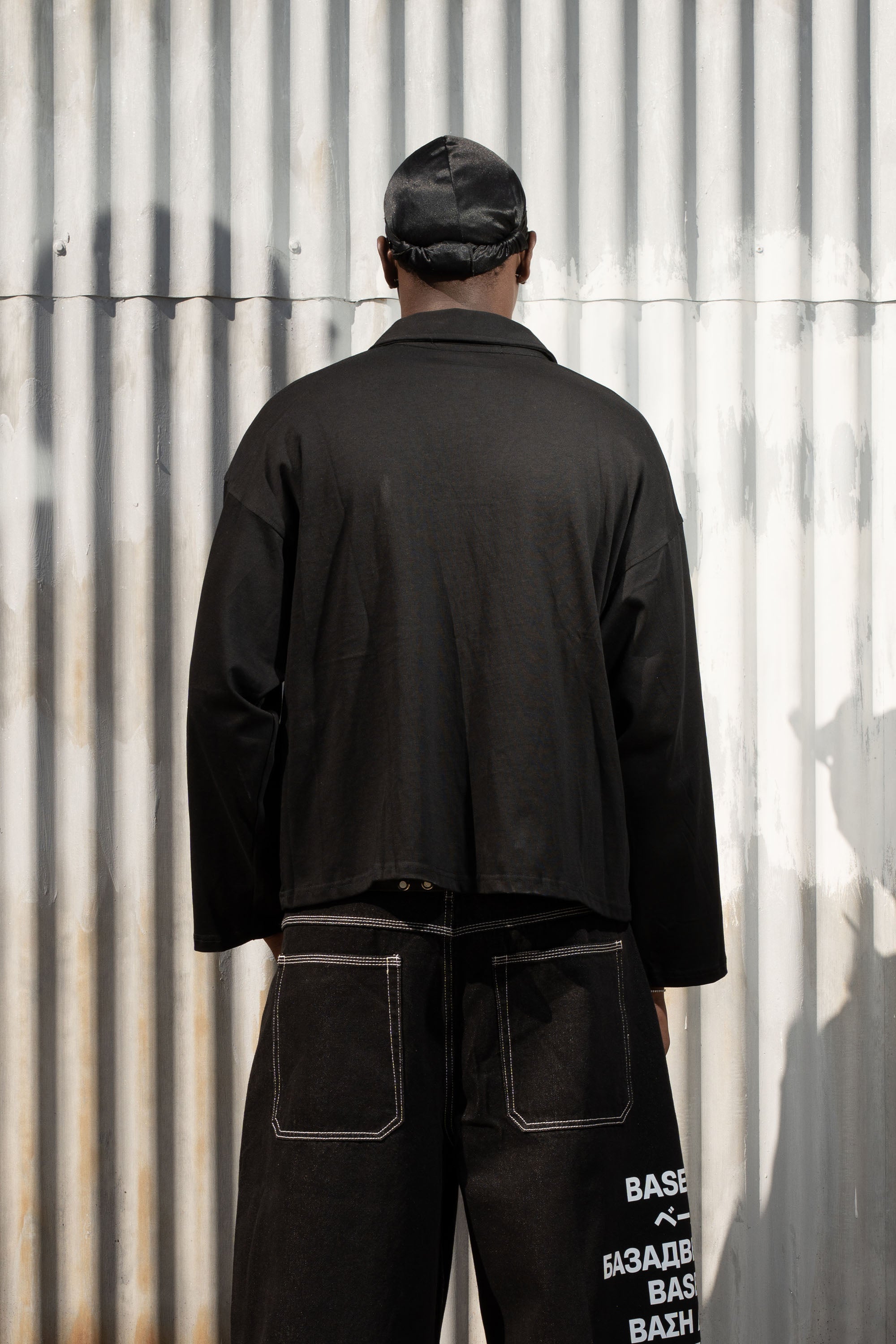 Polo Longsleeve "RUDEBOY LDN" 12 Black