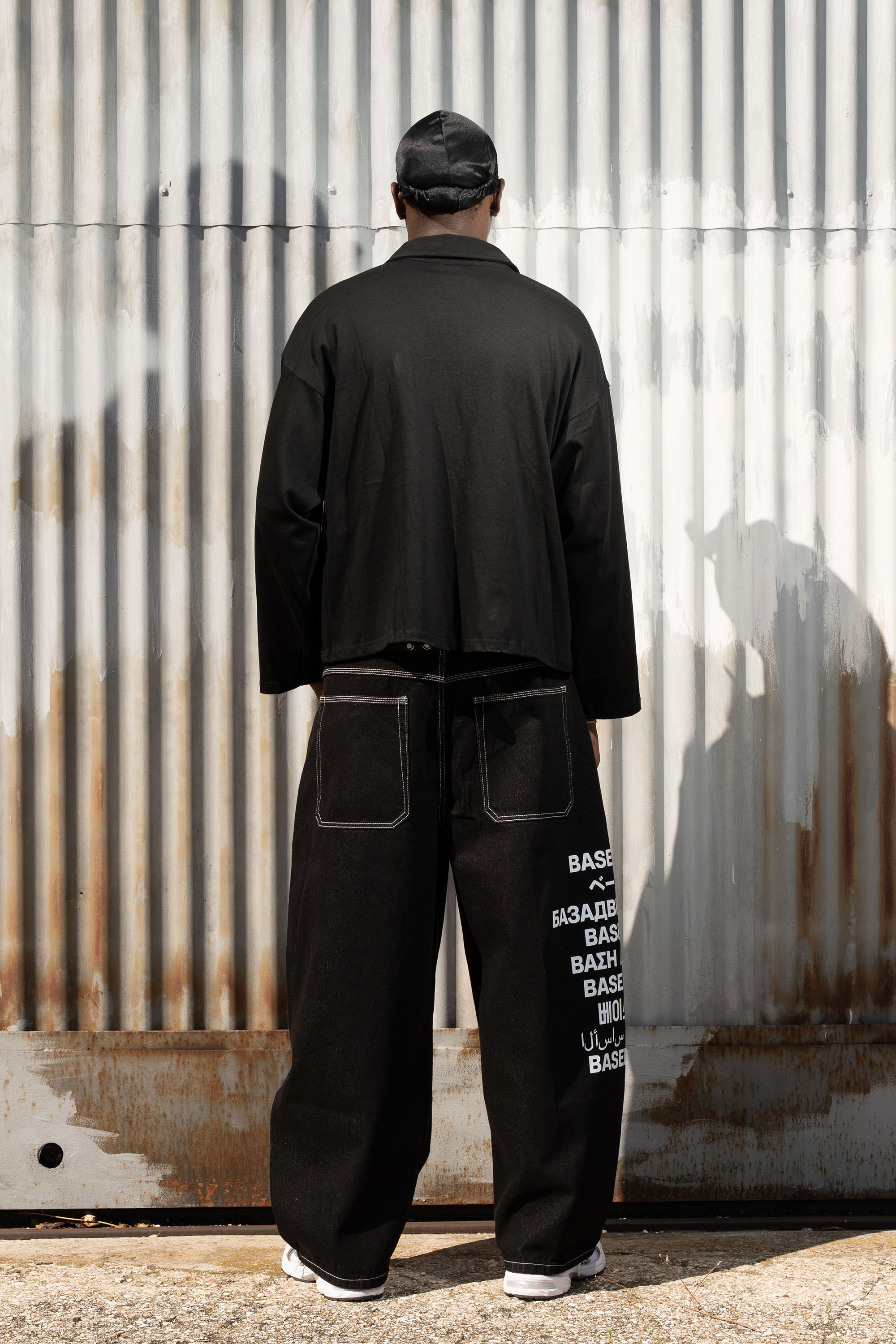 Polo Longsleeve "RUDEBOY LDN" 12 Black