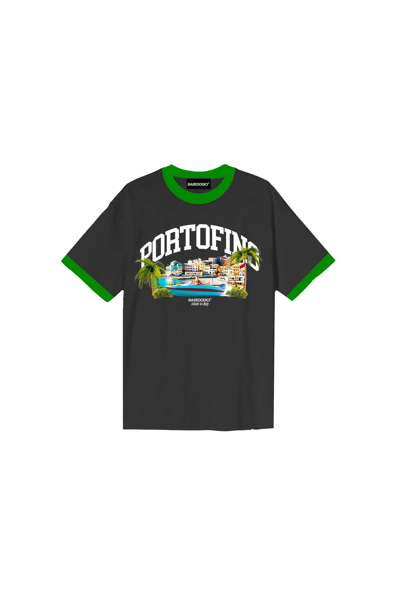 T-Shirt “FORSUMMER” Portofino Black