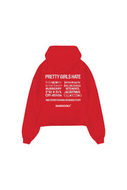 Hoodie "FCK 2.0" PrettyGirls Red