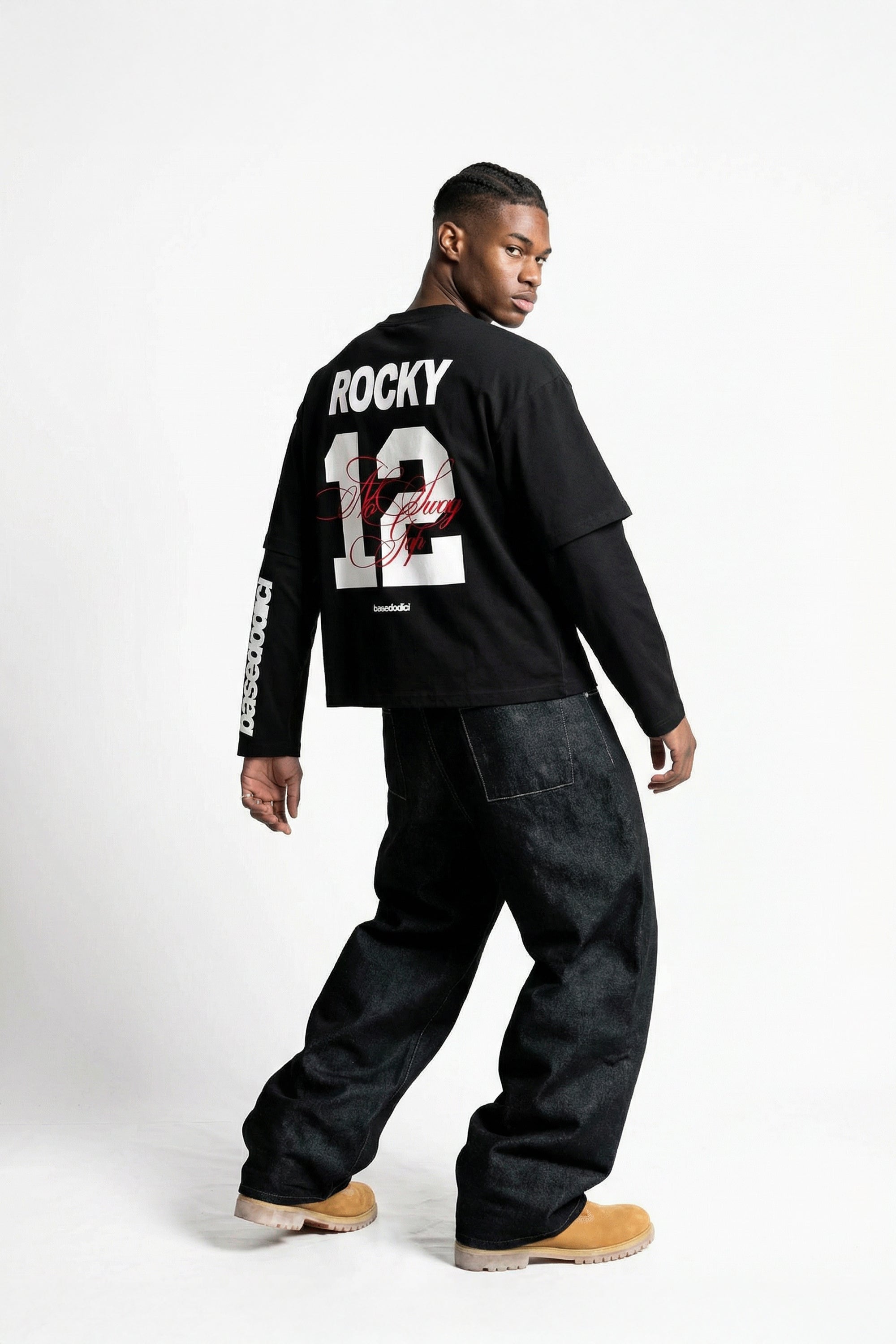Longsleeve "VALENTINE" Rocky Black