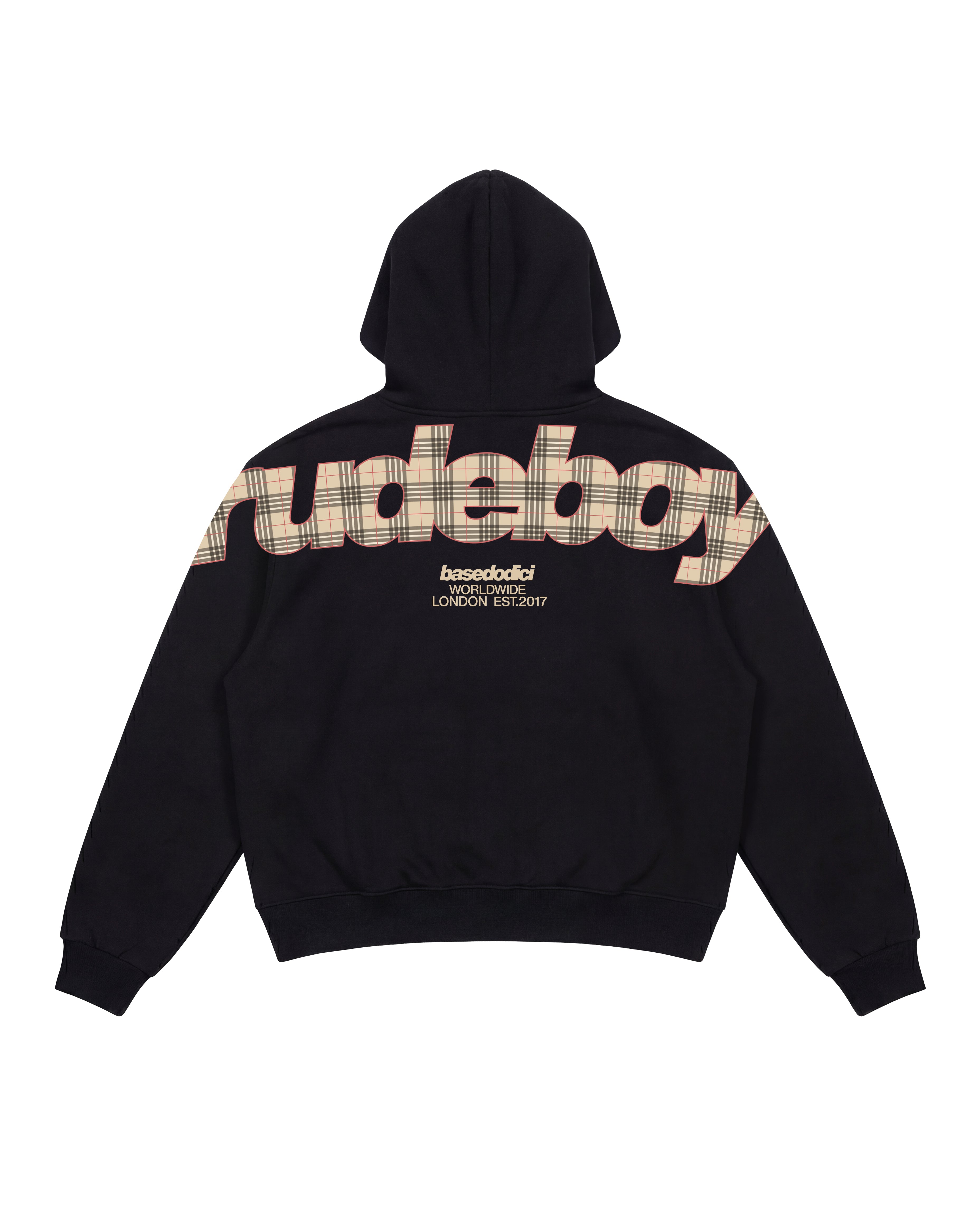 Hoodie "RUDEBOY LDN" RudeBoy Black