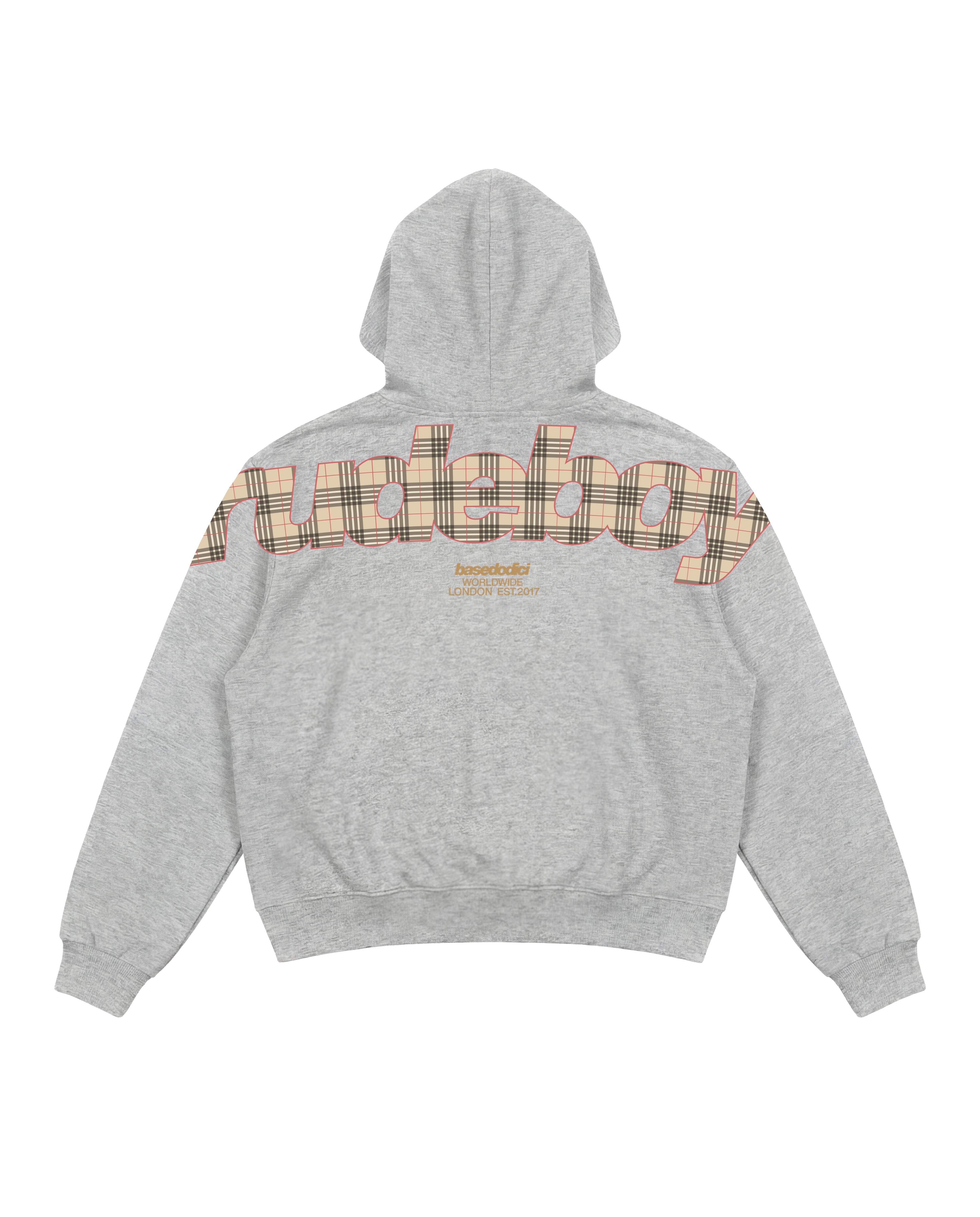 "RUDEBOY LDN" Full Zip RudeBoy Black