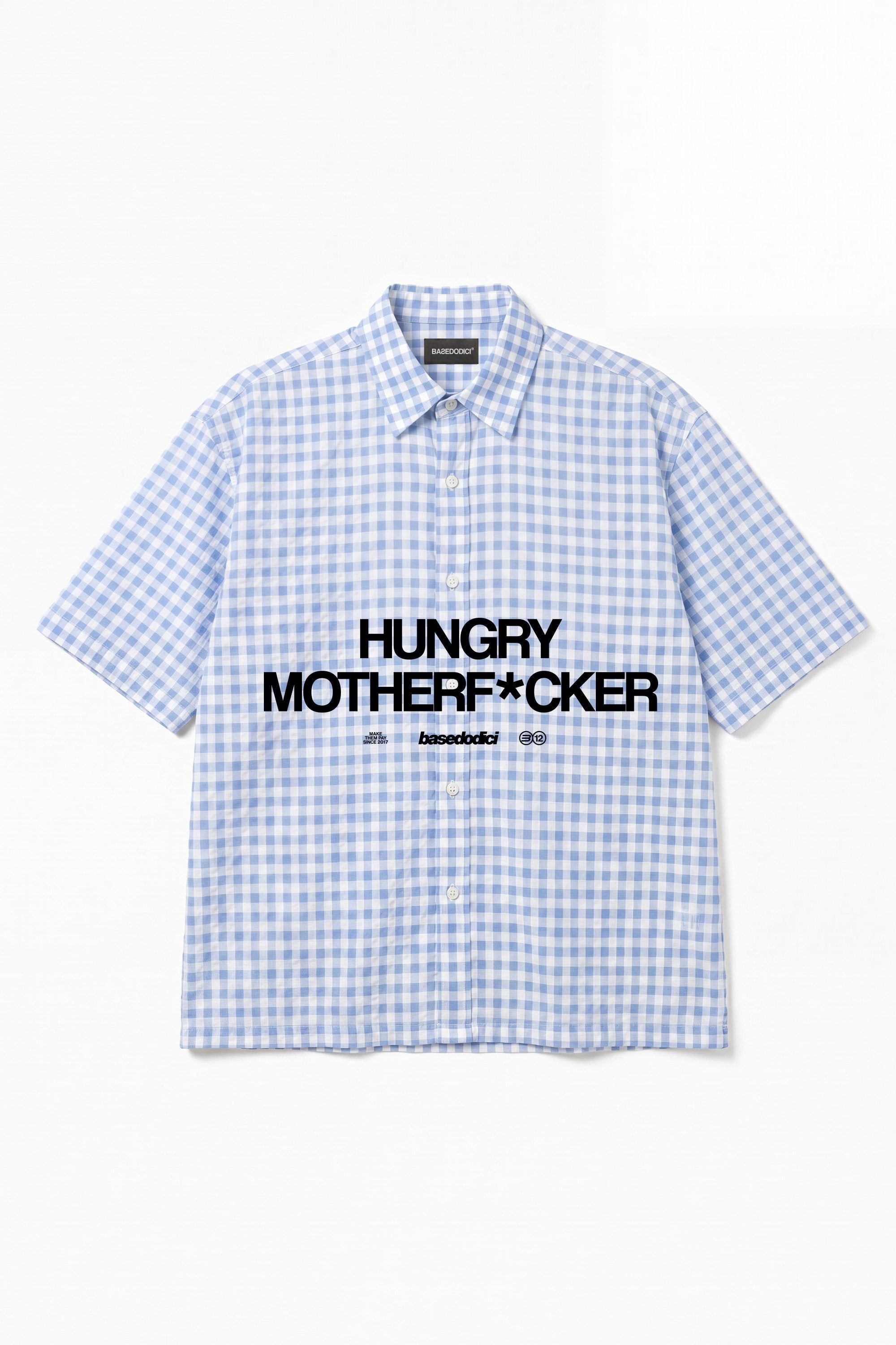 Shirt "SUMMER CLUB" Hungry Checked/Blue