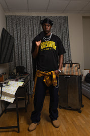 T-Shirt "WORLD TOUR" B12 Worldwide Black