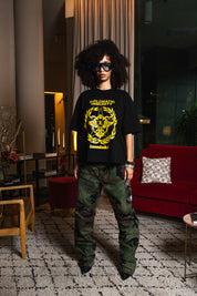 T-Shirt "WORLD TOUR" Diplomatic Immunity Black