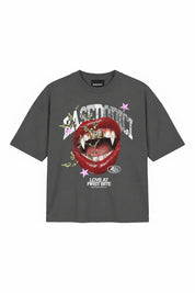 T-Shirt "B12LAB" LoveBite Charcoal