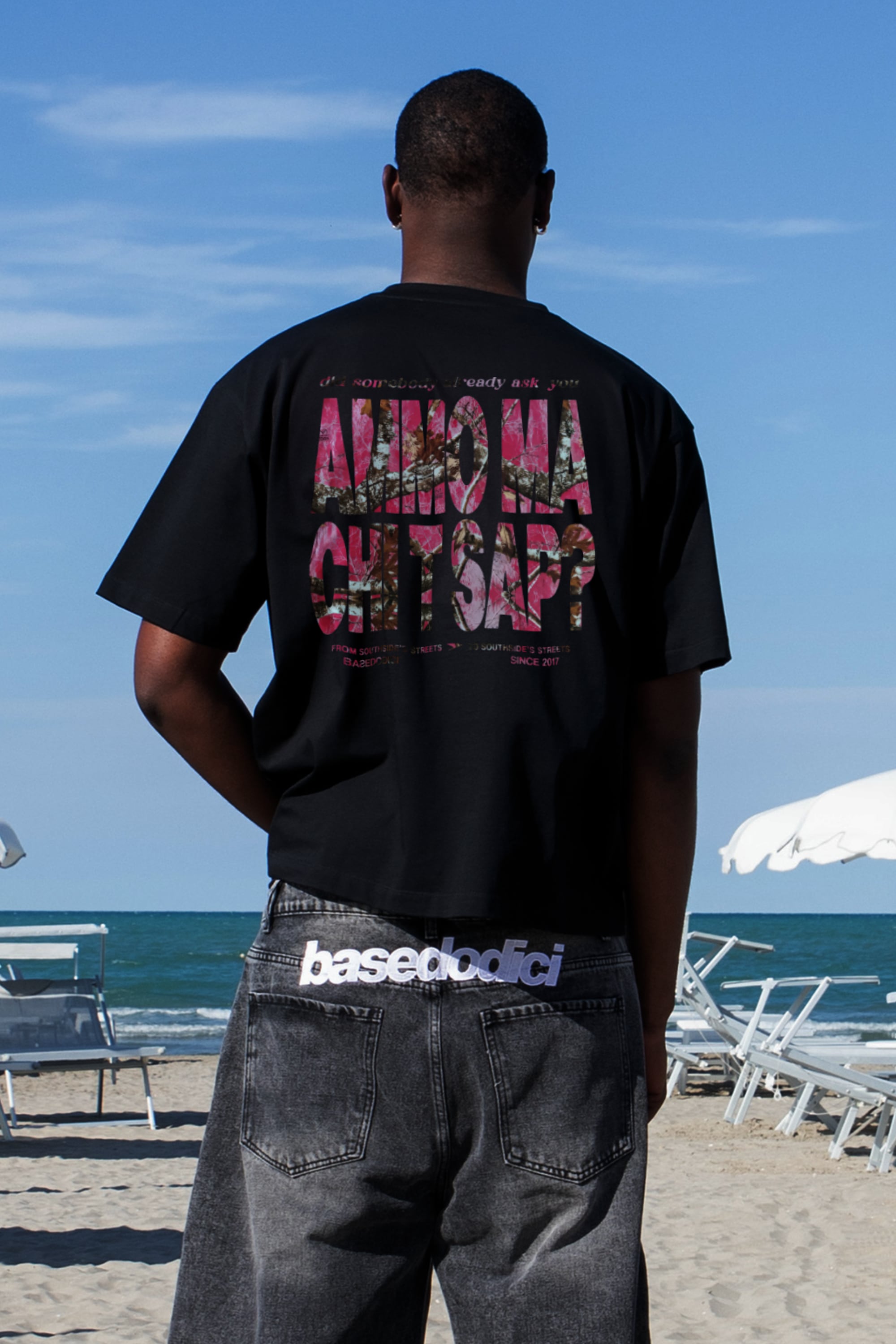 T-Shirt “AMMO” CHI'T'SAP Black/ForestRose