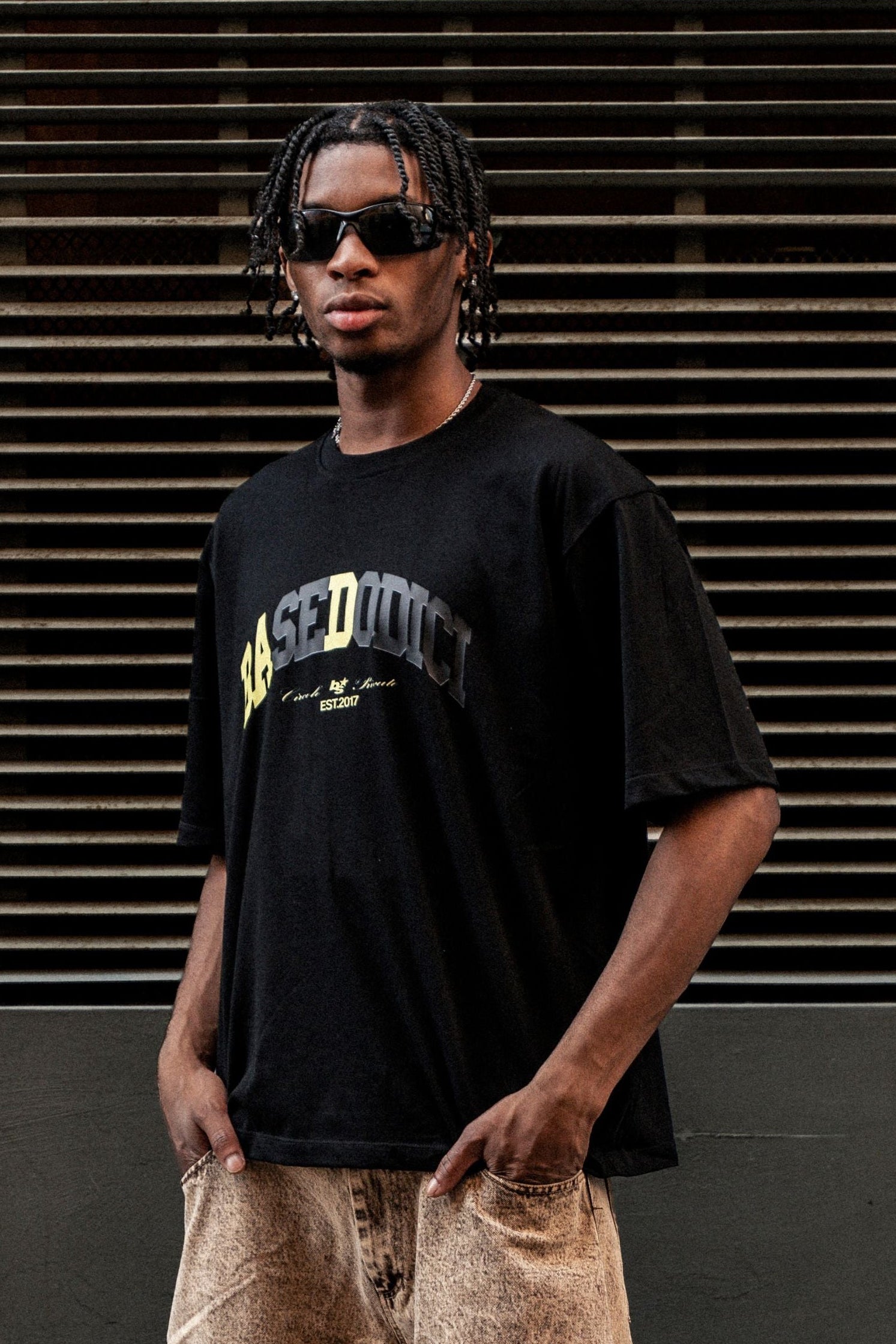 T-Shirt "BROKENNESS" BAD Black