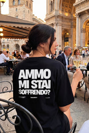 T-Shirt "COPY&PASTE" MiStaiSoffrendo Black/White