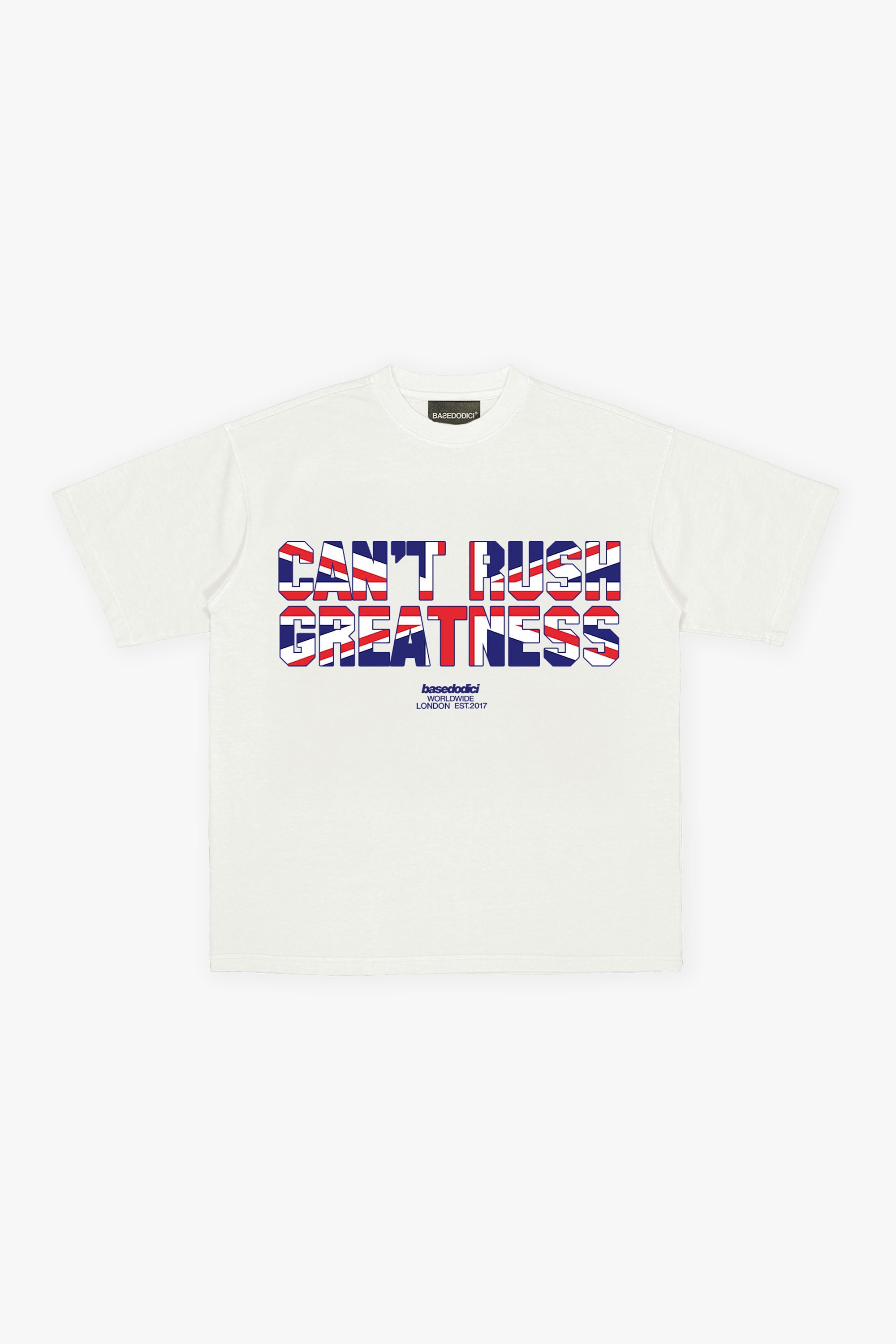 "RUDEBOY LDN" T-Shirt CantRush White