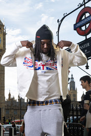 "RUDEBOY LDN" T-Shirt CantRush White