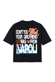 T-Shirt “WISHYOUR” Girlfriend Black/Multi