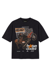 “LIVE FAST” Furious Black T-Shirt