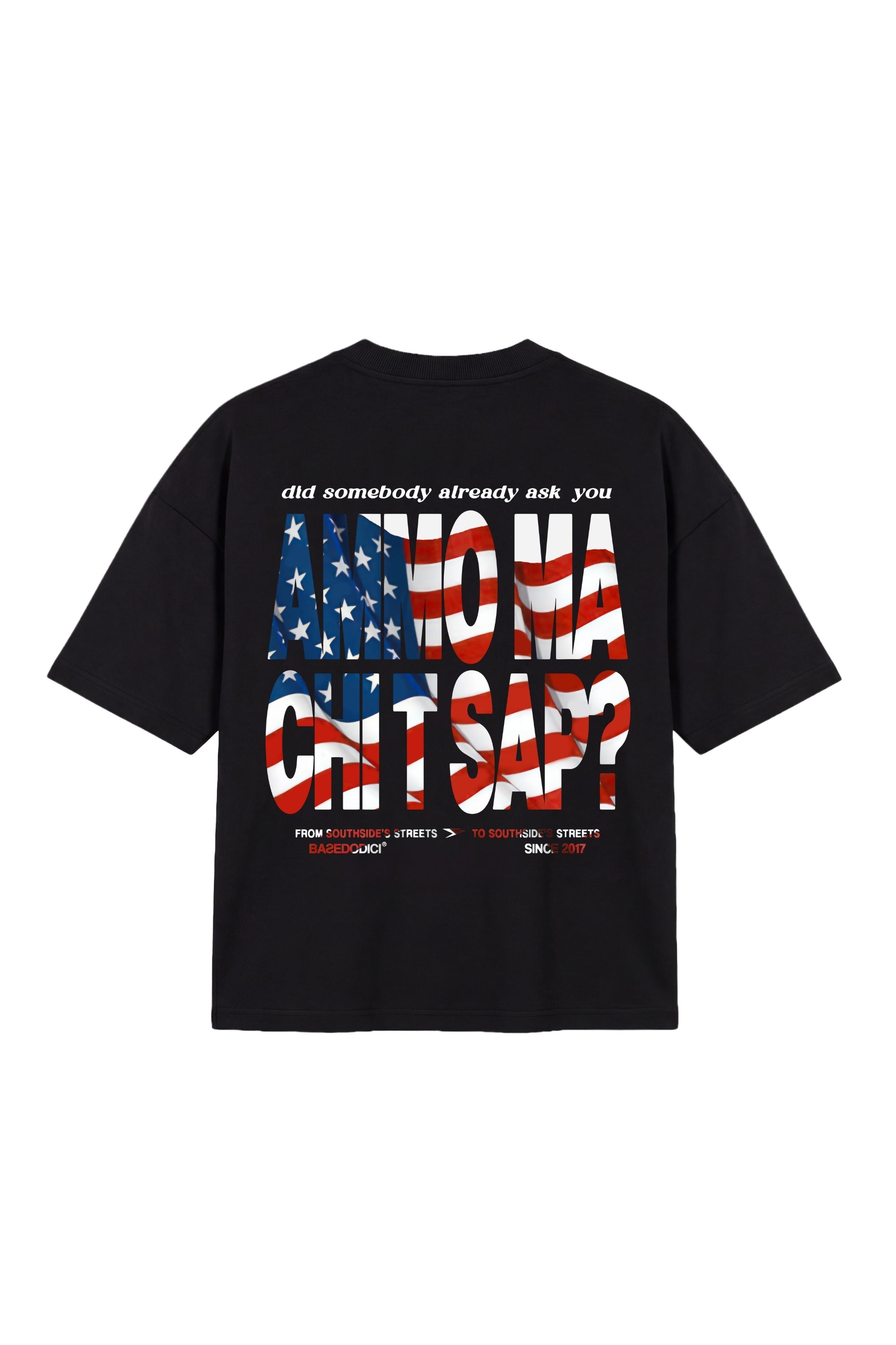 "AMMO" CHI'T'SAP Black/America T-Shirt