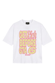“FLASHCAPSULE” GTA White T-Shirt