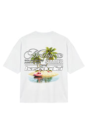 T-Shirt "IBIZA" Island White